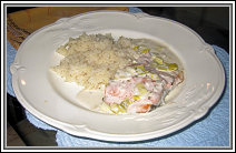 Pink Trout in Cream
